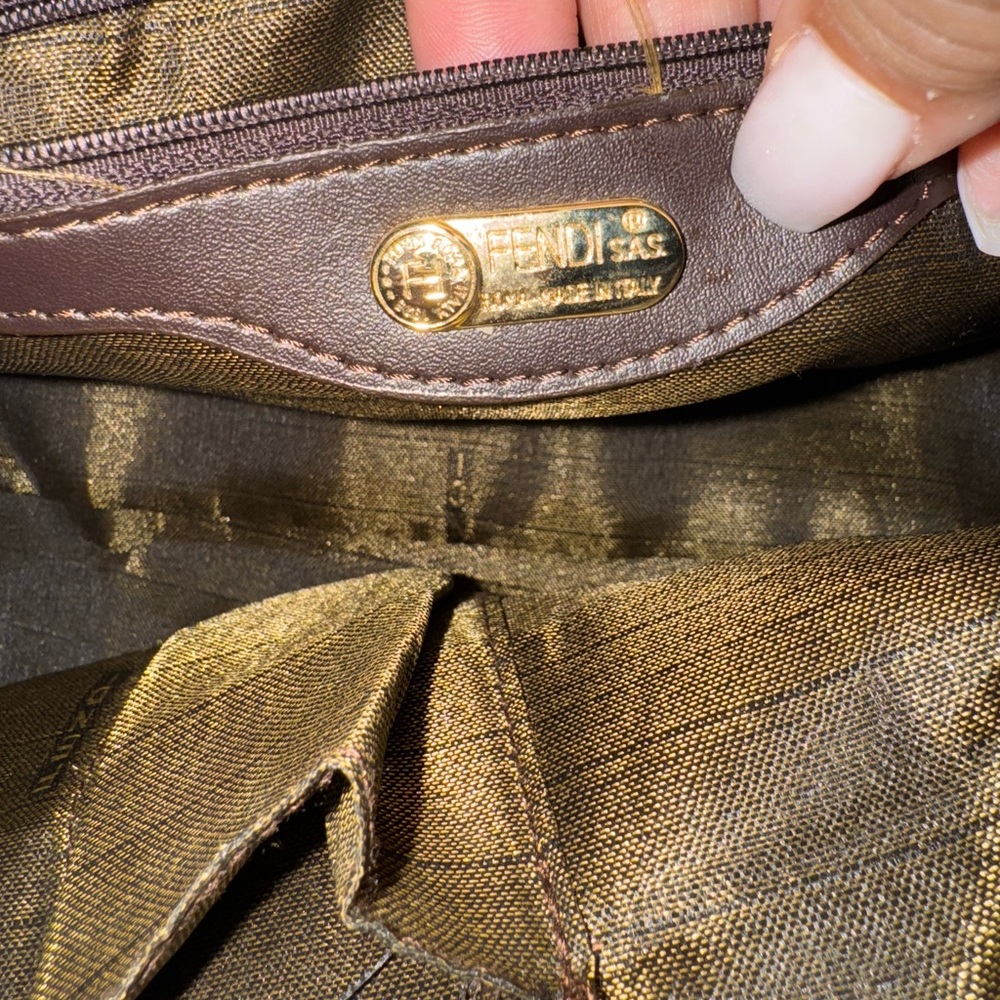 Fendi Gold Men's Bag